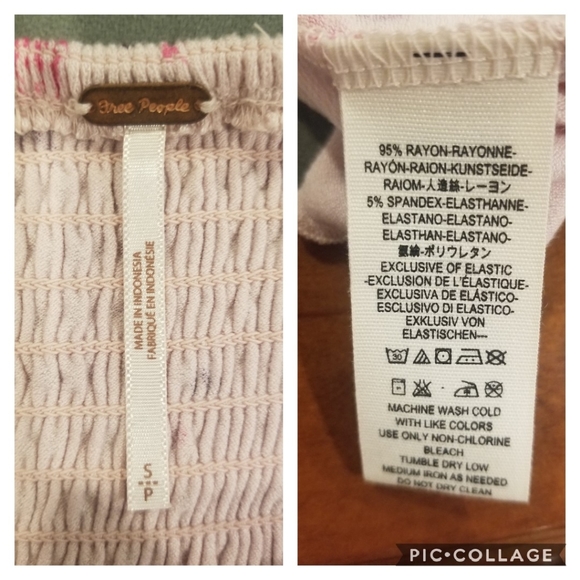 NEW! Free People Lana Off the Shoulder Tunic - Picture 6 of 9